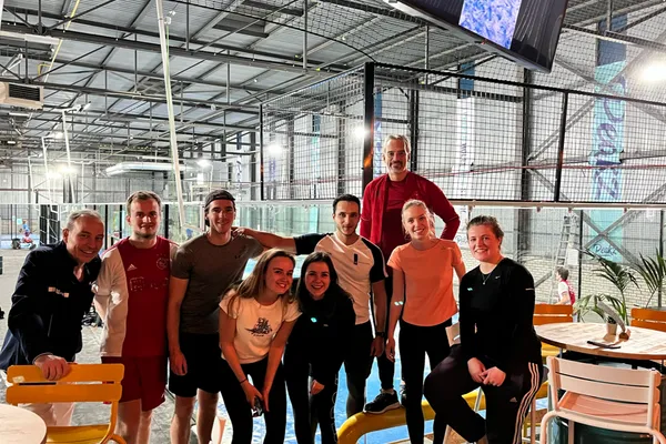 Padel tennis session