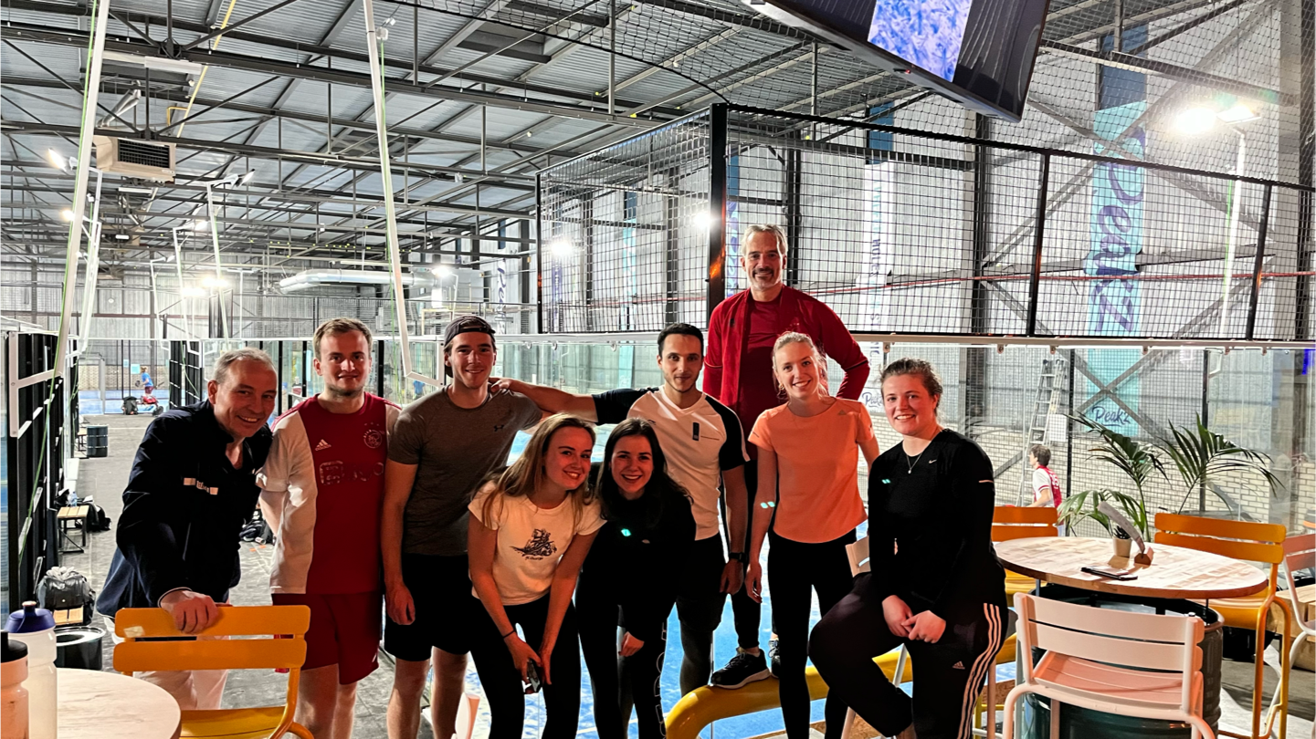 Padel tennis session